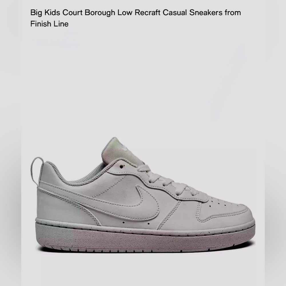Nike Court Borough Low 2 GS – Size 5 Youth